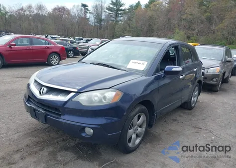 2007 Acura Rdx from USA, damaged, VIN 5J8TB18577A014318